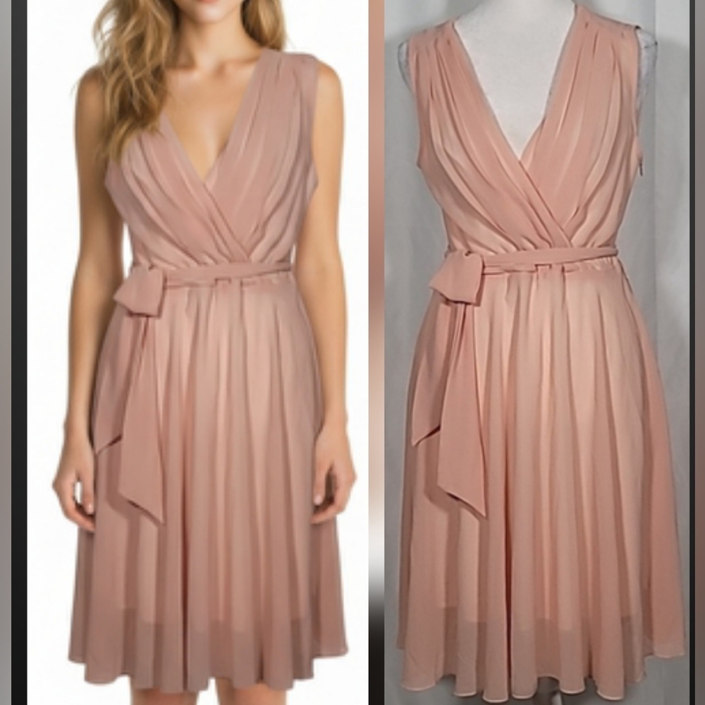 NWT Endless Rose Backless Pleated Dress - Sz. Small